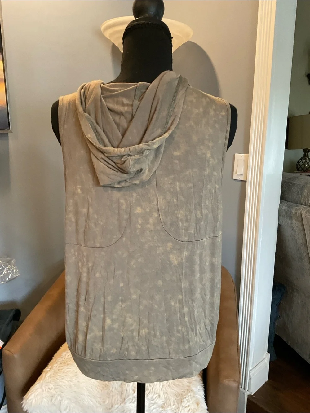Pol Sleeveless Jersey Hoodie YES110 Sz S